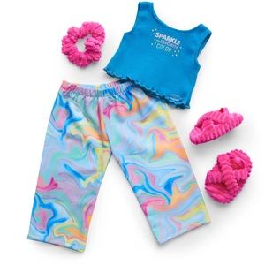 Lila's Sparkle & Dreams PJs for 18-inch Dolls (Girl of the Year 2024)-Unopened